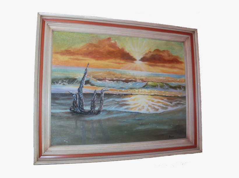 Oil On Canvas - Picture Frame, transparent png
