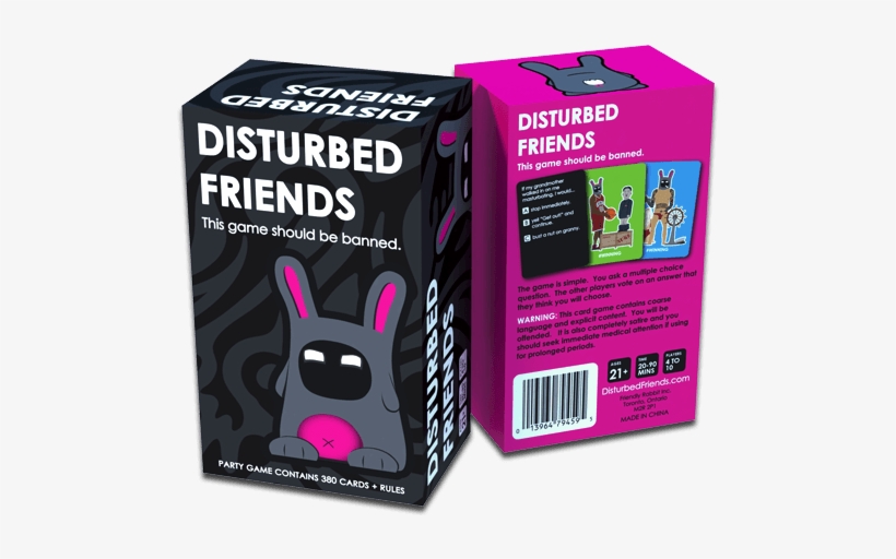 $25 Usd - Disturbed Friends - The Game That Should Be Banned, transparent png