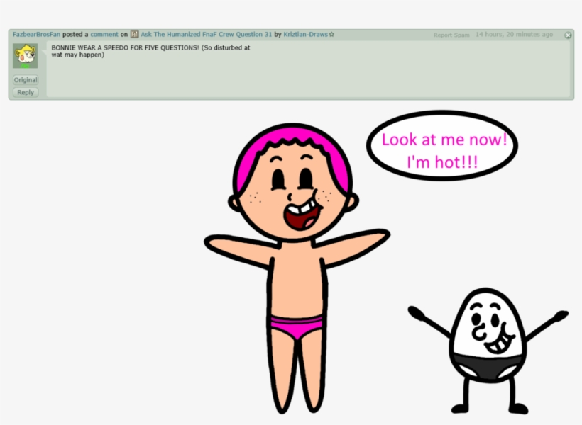 Graphic Free Ask The Humanized Fnaf Crew Question By - Cartoon, transparent png