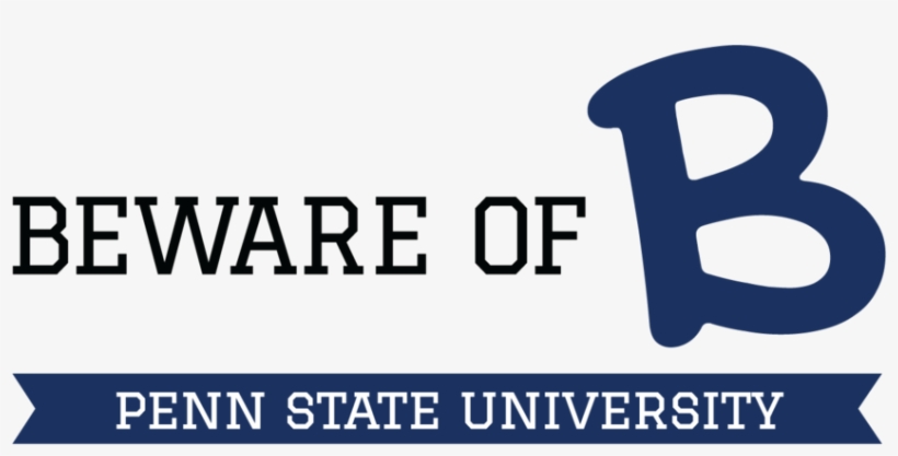 Logo Penn State B Clr 1d3460 Ffffff - Blue Zone Life Radius, transparent png