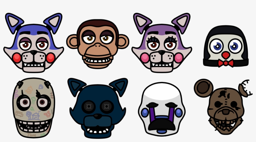 Five Nights At Freddy - Five Nights At Candy's Drawings, transparent png