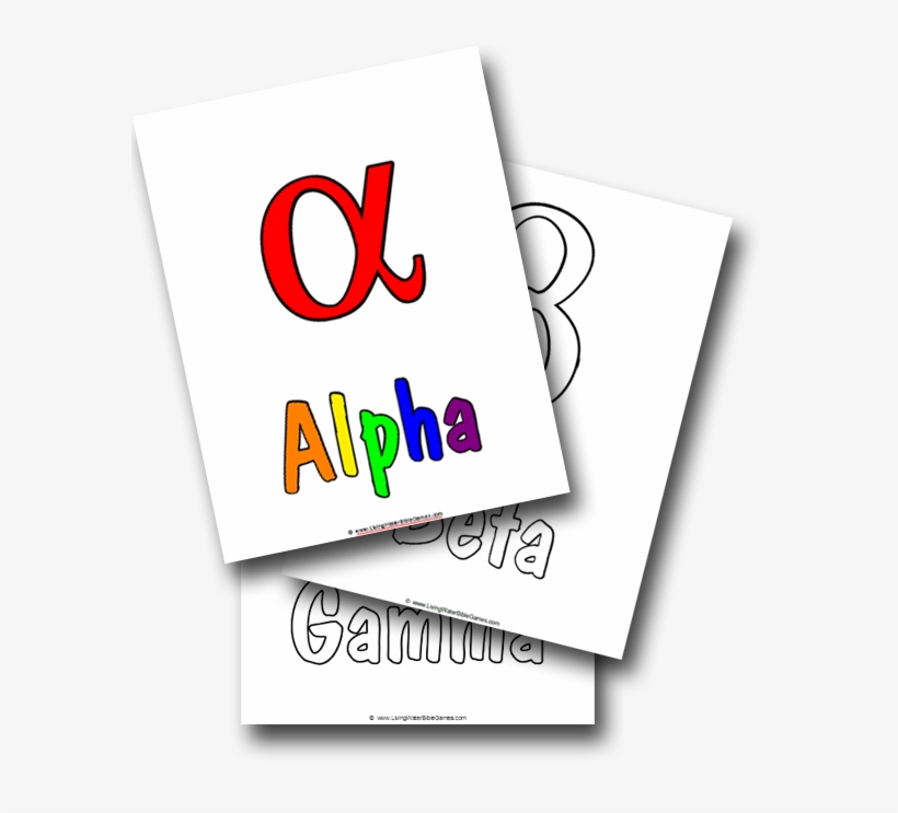 Greek Alphabet Coloring Page, transparent png