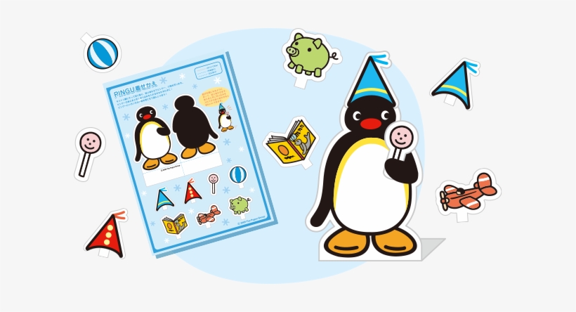 Put A Hat On Pingu - Pingu, transparent png