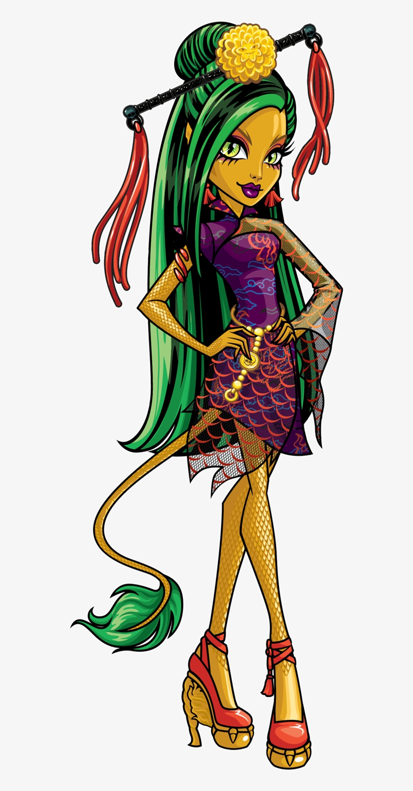Monster High Jinafire Long, transparent png