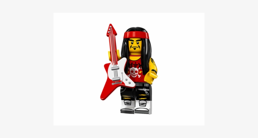 New Lego Ninjago Movie Minifigure S Series - Gong And Guitar Rocker, transparent png