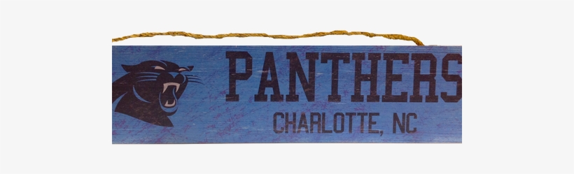 Carolina Panthers Logo Wood Sign - American Football, transparent png