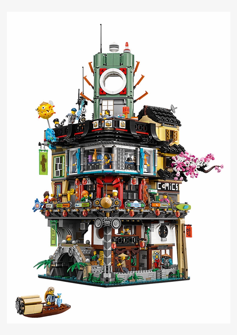 Ninjago® City - Lego Ninjago Movie Sets, transparent png