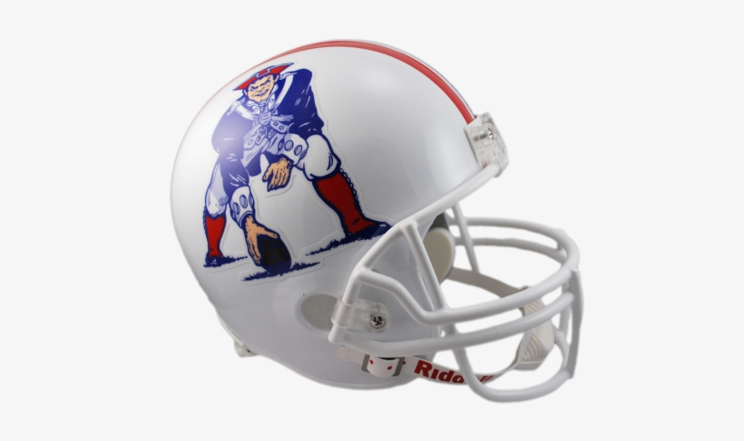 New England Patriots Vsr4 Replica Throwback Helmet - Riddell New England Patriots Full Size Throwback Replica, transparent png