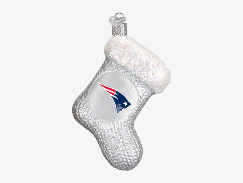 New England Patriots Stocking - New England Patriots Stocking 72008 Old World Christmas, transparent png