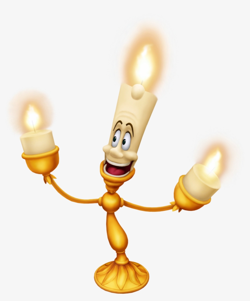 Lumière Makes Appearances In Kingdom Hearts Ii And - Beauty And The Beast Png, transparent png