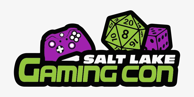Logo Dark Logo Light Logo - Salt Lake Gaming Con 2018, transparent png