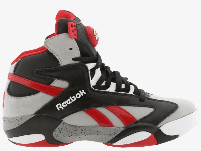 Shaq Attaq 'brick City' - Reebok Shaq Attaq (weiß / Blau) Sneaker, transparent png