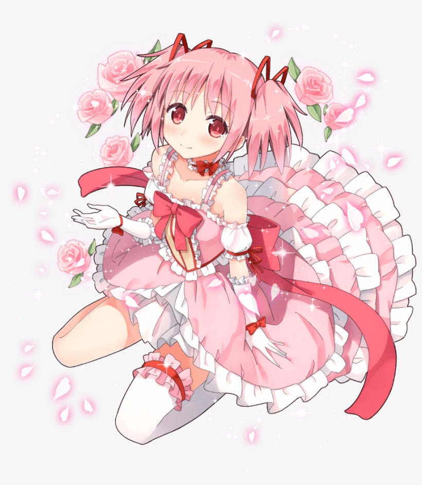 Transparent Madoka Magica - Madoka Render, transparent png