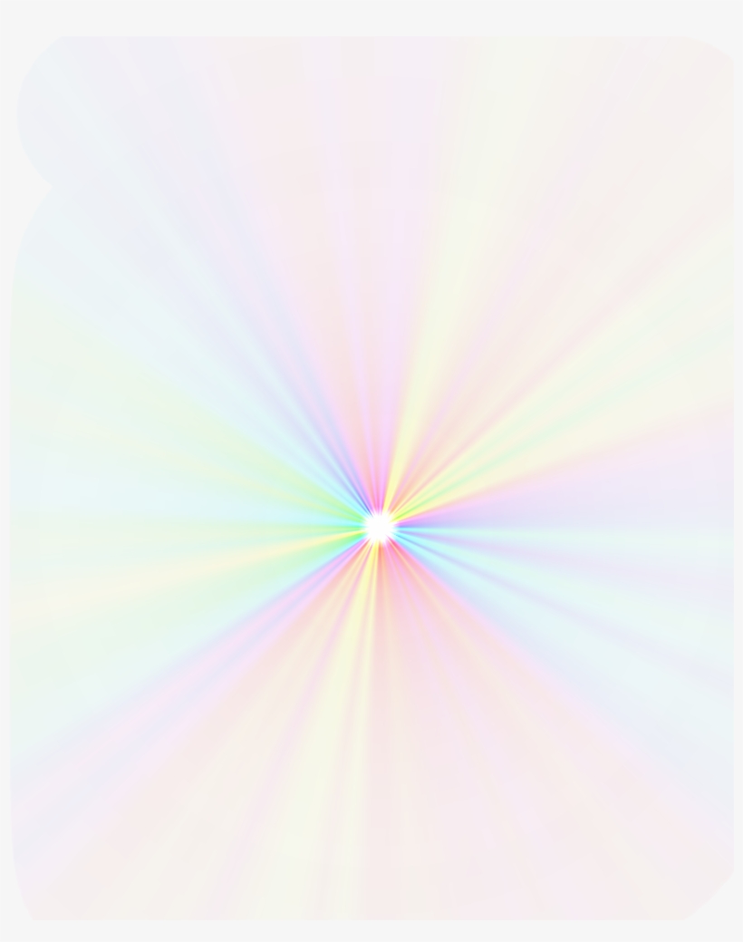 Rainbow Sticker - Png Efeito De Luz, transparent png