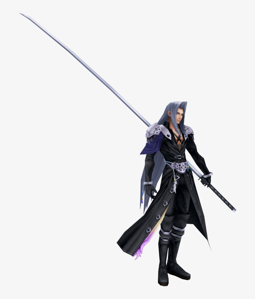 Sephiroth - Final Fantasi Long Sword, transparent png