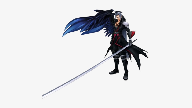 Sephiroth - Sora Kingdom Hearts Valentines Cards, transparent png