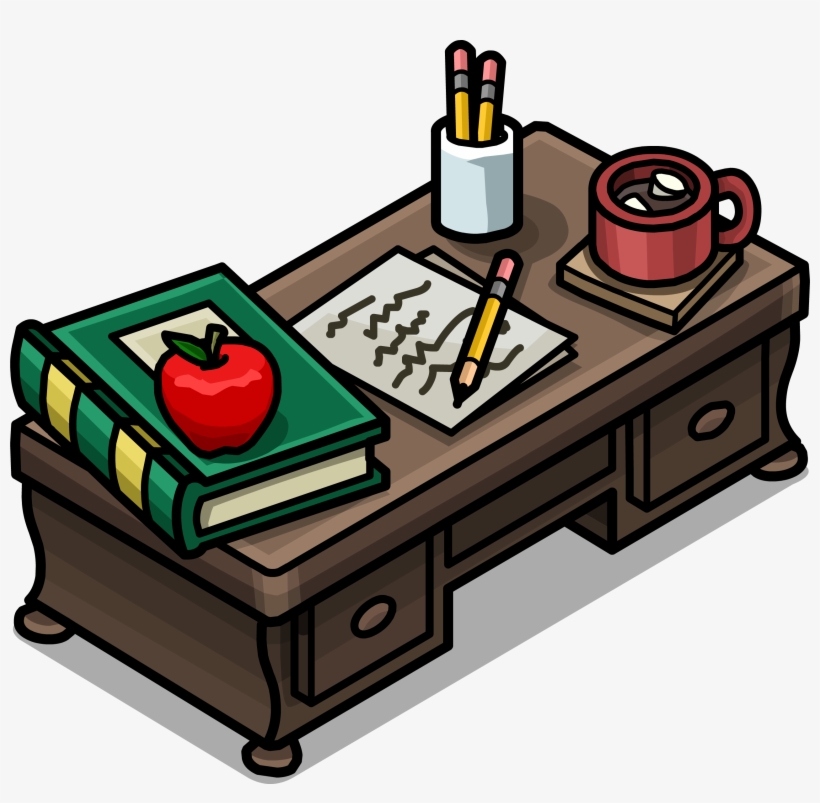 Teacher's Desk Ig - Teacher's Desk, transparent png