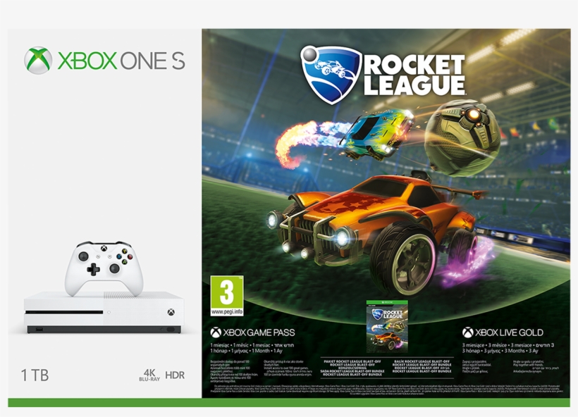 Xbox One S 1tb Rocket League - Rocket League - Collector's Edition Xbox One, transparent png