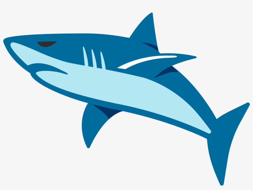 Open - Shark Emoji Png, transparent png