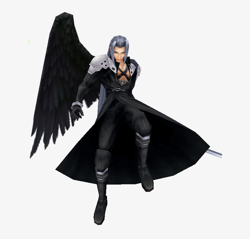Amaterasu Vs Sephiroth Amy Has The Agility To Avoid - Final Fantasy 7 Sephiroth Wing, transparent png