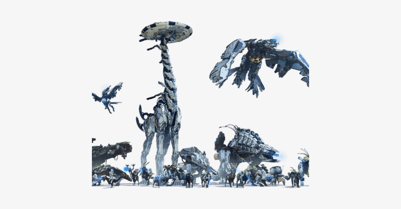 Third Person Adventure - Horizon Dawn Sawtooth Drawings, transparent png