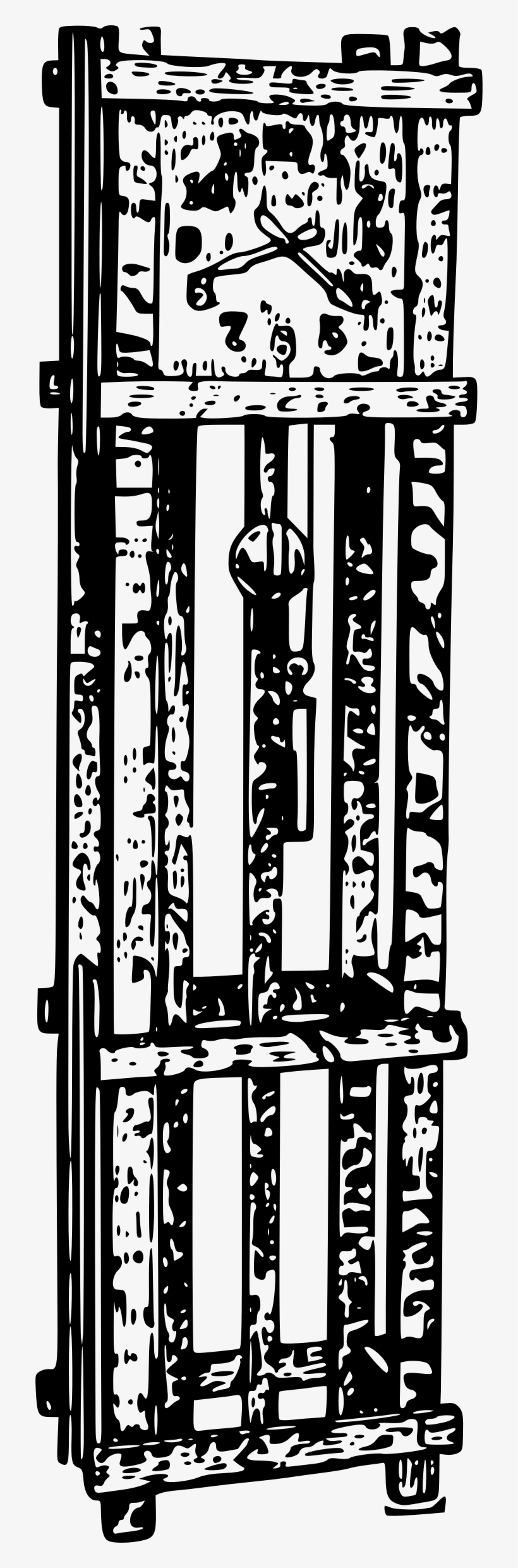 This Free Icons Png Design Of Basic Grandfather Clock, transparent png