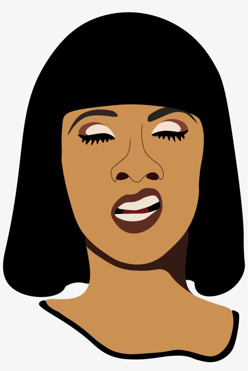 Cardi B - Transparent Cardi B Png, transparent png