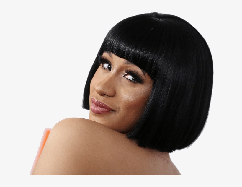 An Error Occurred - Cardi B Portrait, transparent png