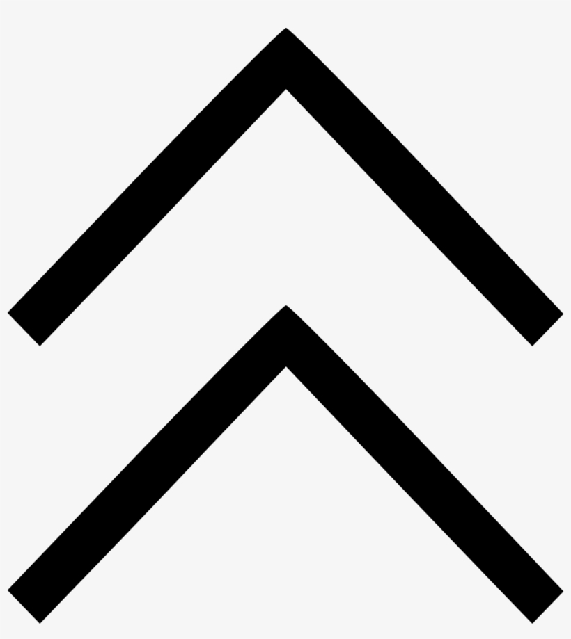 Double Png Icon Free Download Comments - Double Chevron, transparent png