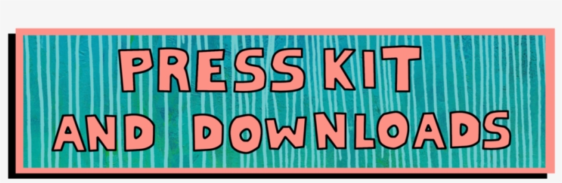 Press And Downloads - Blue, transparent png