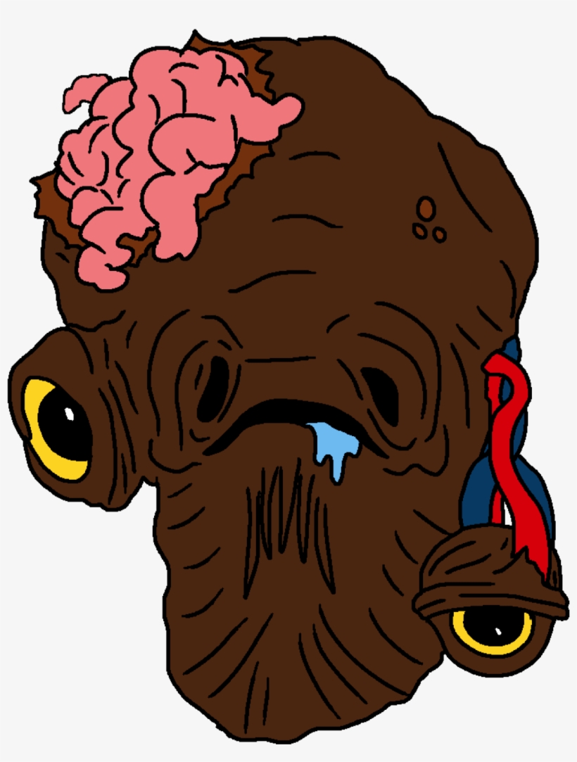 Ackbar Star Wars Zombie Ahsoka Tano 1224x1584 PNG Download PNGkit