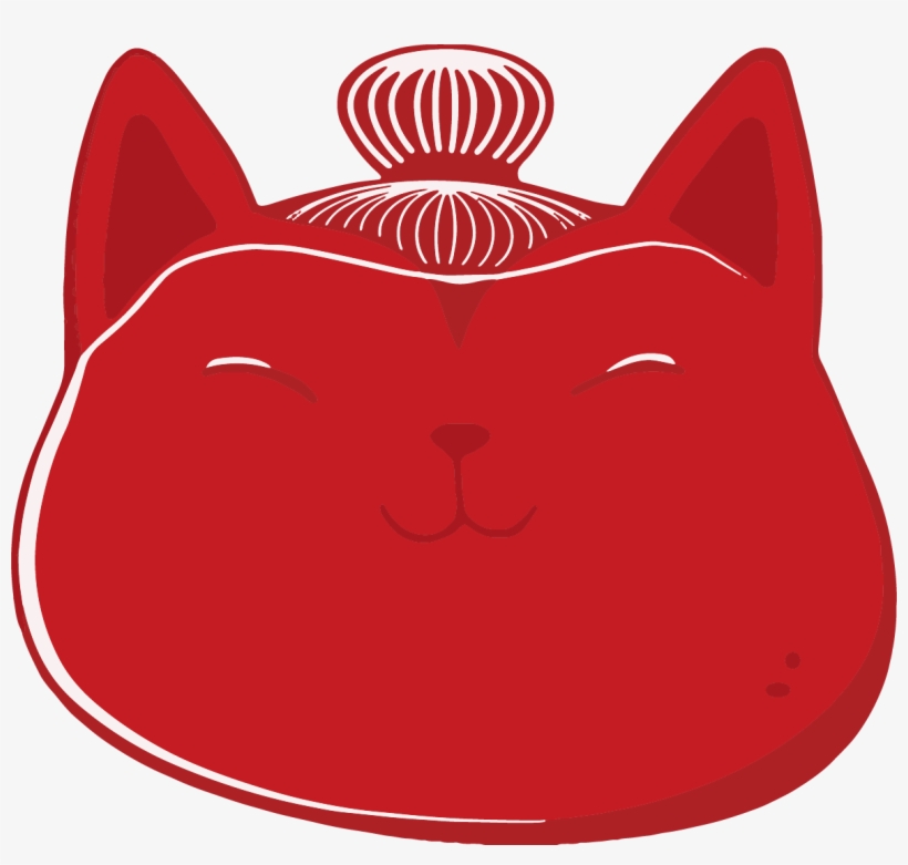 Sumo Cat Head - Cat, transparent png
