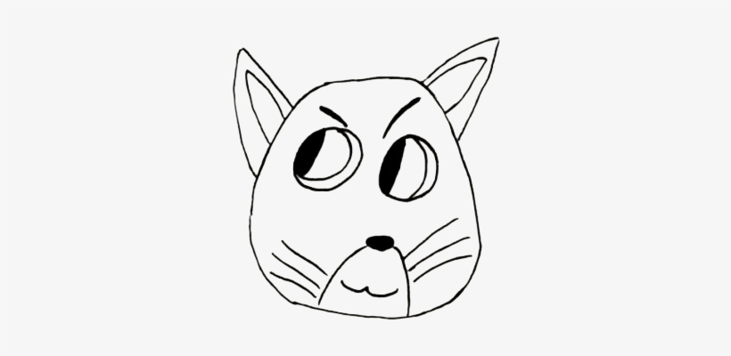 Cat Head Transparent - Cat, transparent png
