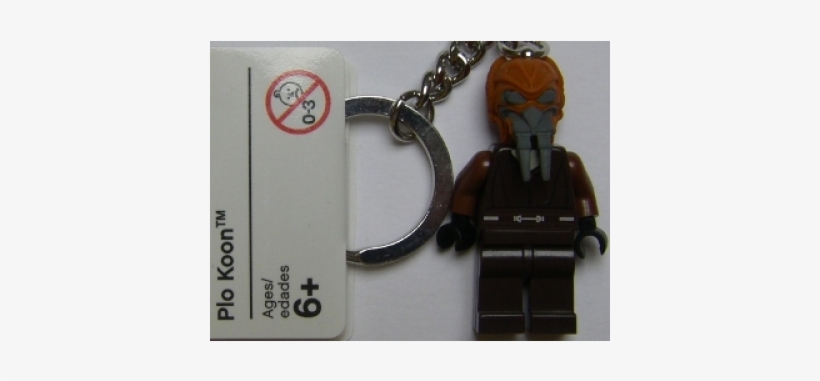 Lego Minifig Star Wars Plo Koon Key Chain - Lego Exclusive Santa Claus Classic Key Chain Set 850150, transparent png