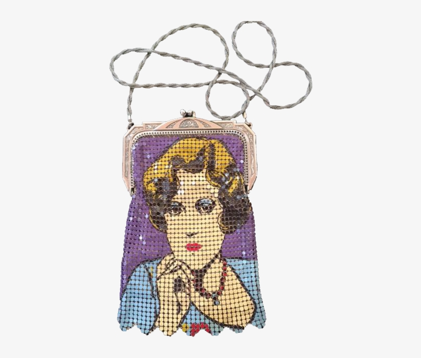 Rare Marion Davies Whiting And Davis Star Series Mesh - Cross-stitch, transparent png