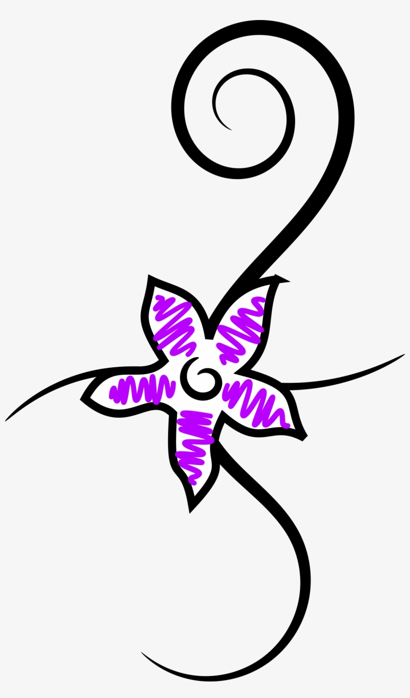 This Free Icons Png Design Of Flower Tattoo, transparent png