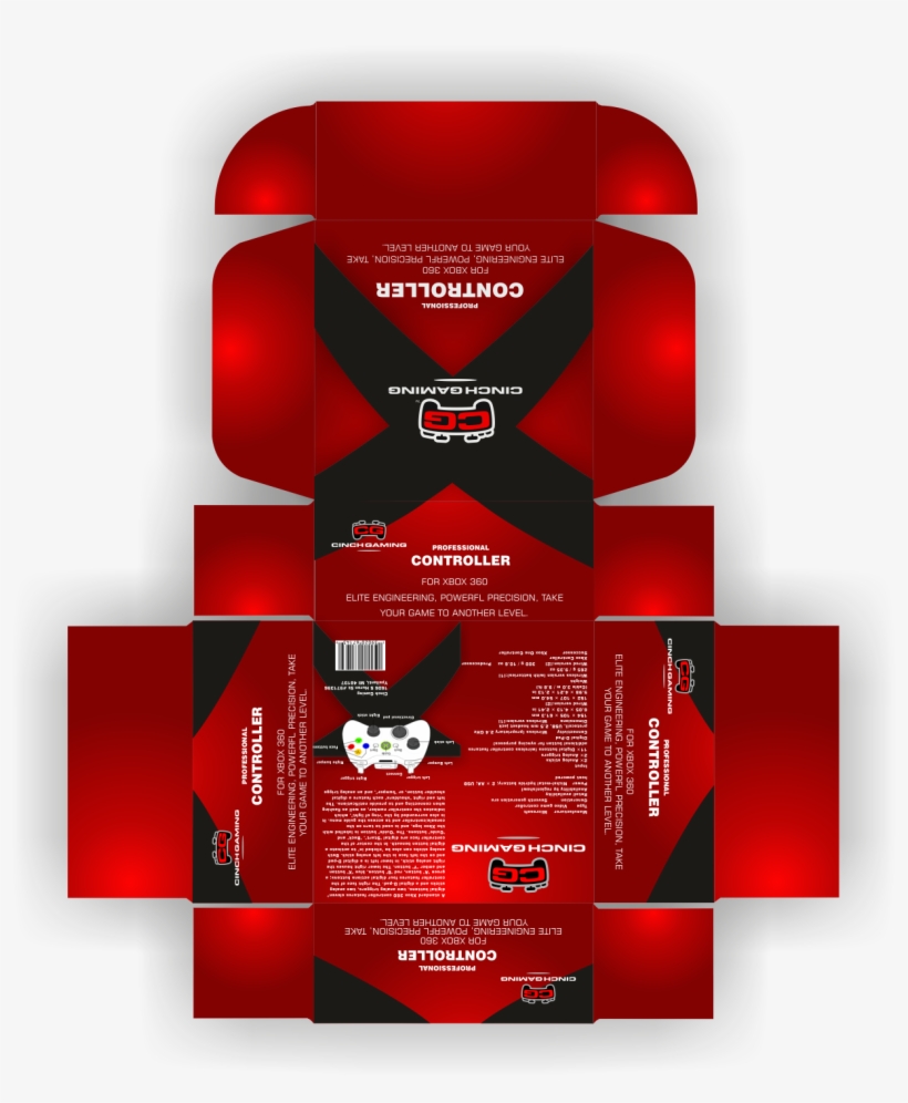 Modern, Professional, Product Packaging Design For - Cinch Gaming, transparent png