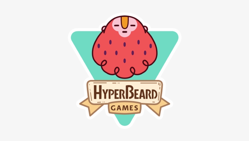We Make Little Games Big Logo - Hyperbeard Games, transparent png
