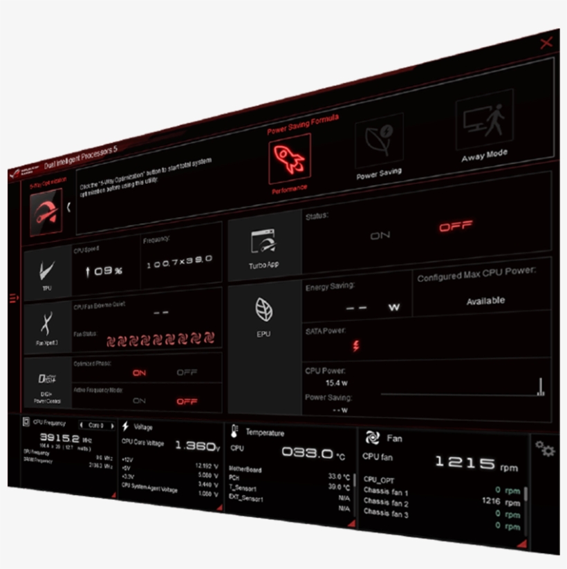 Get Performance, Efficiency, Digital Power, Fan Control - Asus Maximus Viii Impact, transparent png