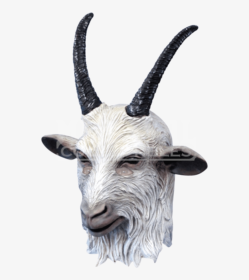 Deluxe Adult Goat Overhead Latex Mask - Suicide Squad Cabra, transparent png