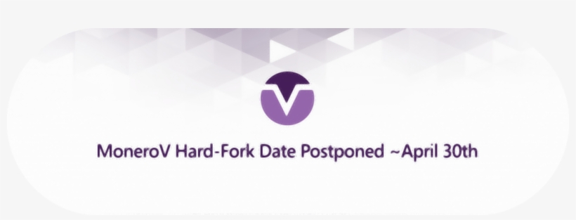 Monerov Hard Fork Date Postponed April 30th - Graphic Design, transparent png