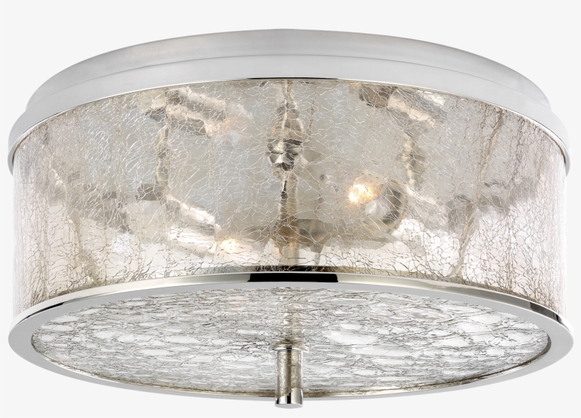 Liaison Medium Flush Mount In Polished Nickel With - Kelly Wearstler Liaison Medium Flush Mount Kw 4202, transparent png