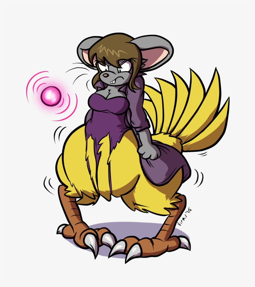 Cartoon Chocobo, transparent png