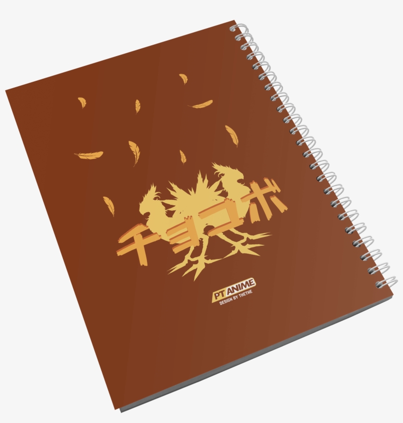 Caderno A Black Mage Chocobo Final Fantasy Loja Ptanime - Om Tv, transparent png