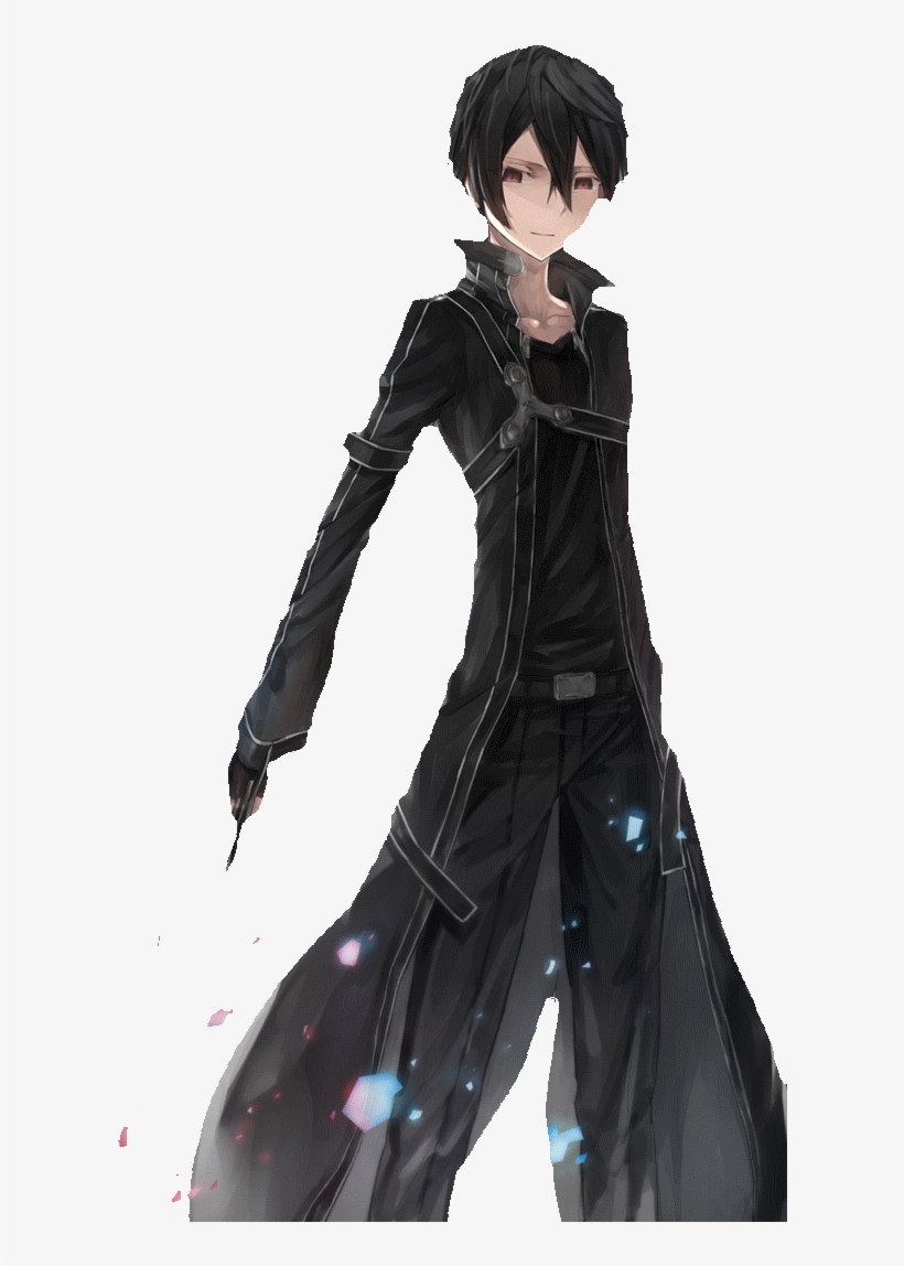 Sword Art Online Kirito Render By Lunixxa-d5glf1y - Sao Kirito, transparent png