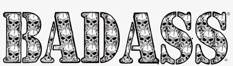Badassny - Skull, transparent png