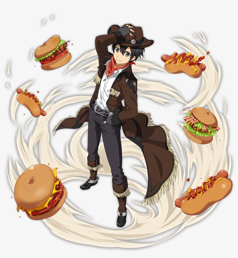Notice[lone Wolf In The Wild] Kirito - All Sao Md Kiritos, transparent png