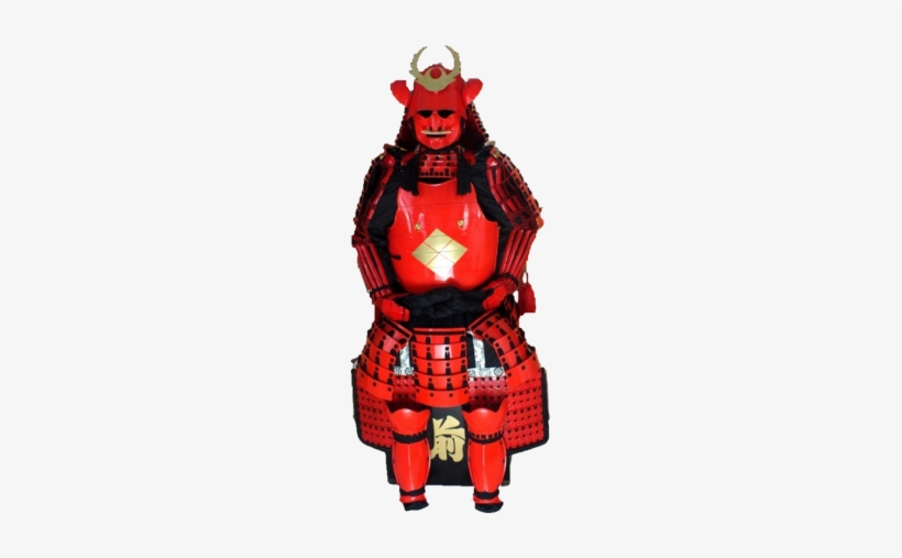 Japanese Samurai Armor Red Takeda Wearable Suit - Japanese Samurai, transparent png
