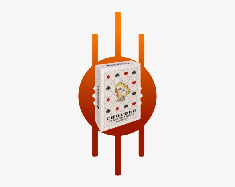 Chocobo Playing Cards, transparent png