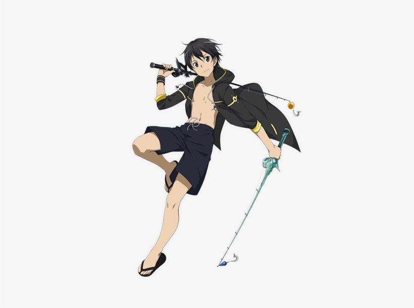 Kirito - Sword Art Online Kirito Summer, transparent png